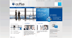 Desktop Screenshot of cs-plus-gmbh.de